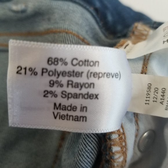 LANE Bryant Curvy Fit High Rise Pedal Jeans Capris - Picture 2 of 6